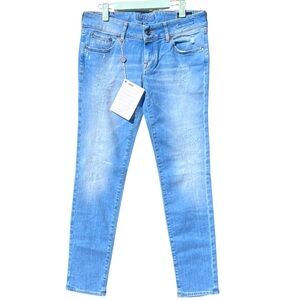 NWT Jacob Cohen Premium straight Jeans 30 Holly Blue